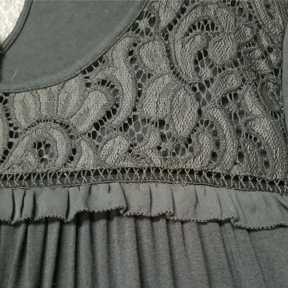 Women's Dressy Black Top Long Sleeve GNW Womens Size XL